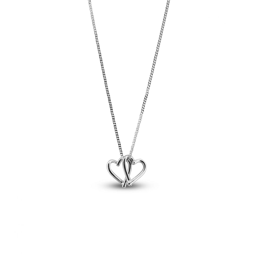 True Heart Silver Necklace