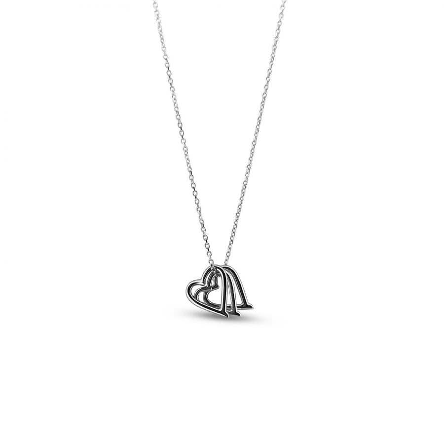 3-Sterling-Silver-Delicate-Love-Heart-Hanging-Heart-Pendant-Necklace-Design-for-women-Gifts-for-her-Maree-London-Jewellery-British-Designer