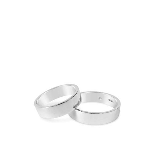 18ct-White-Gold-Wedding-ring-bands-for-him-for-her-Maree-London-Designer