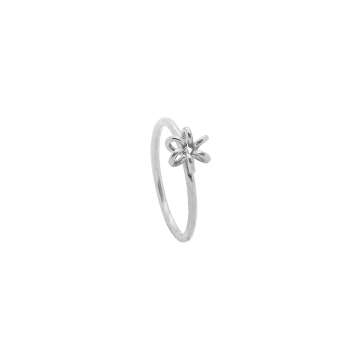 Sterling Silver Daisy Flower Rings Unique Design for women Gifts for her Maree London Jewellery British Designer