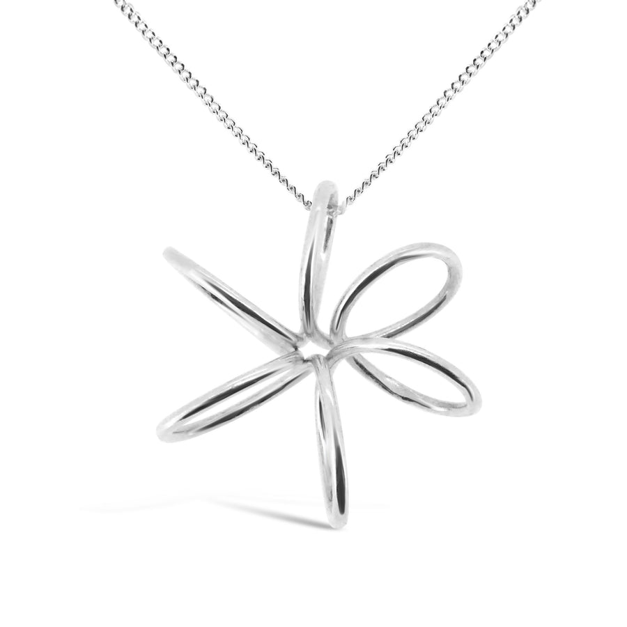 Sterling-Silver-Statement-Orchid-Flower-Pendant-Necklace-ORSP-Design-for-women-Gifts-for-her-Maree-London-Jewellery-British-Designer