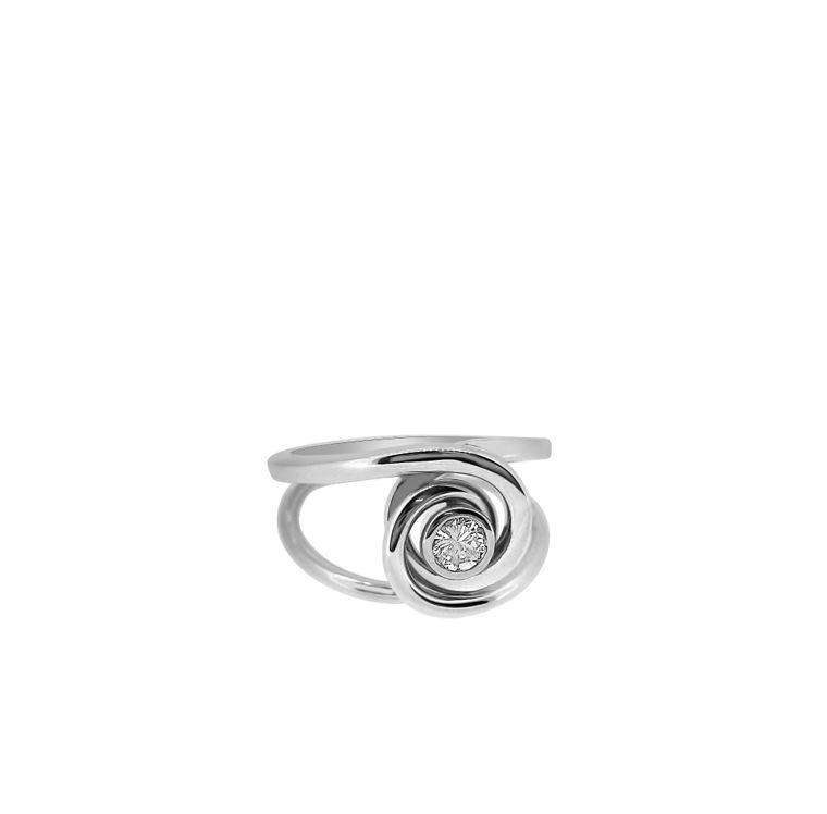 18ct-white-gold-round-5mm-Diamond-twist Ring-Engagement-Ring-for-her-maree-london-jewellery