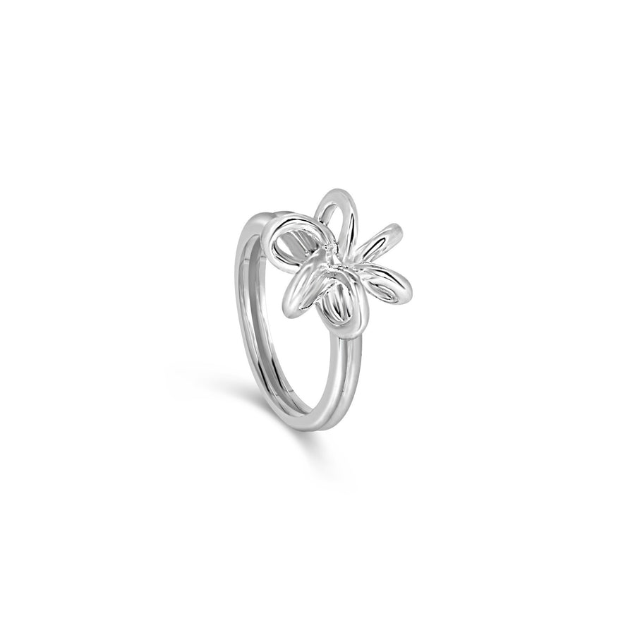 Sterling Silver Daffodil Flower Rings Unique Design for women Gifts for her Maree London Jewellery British Designer