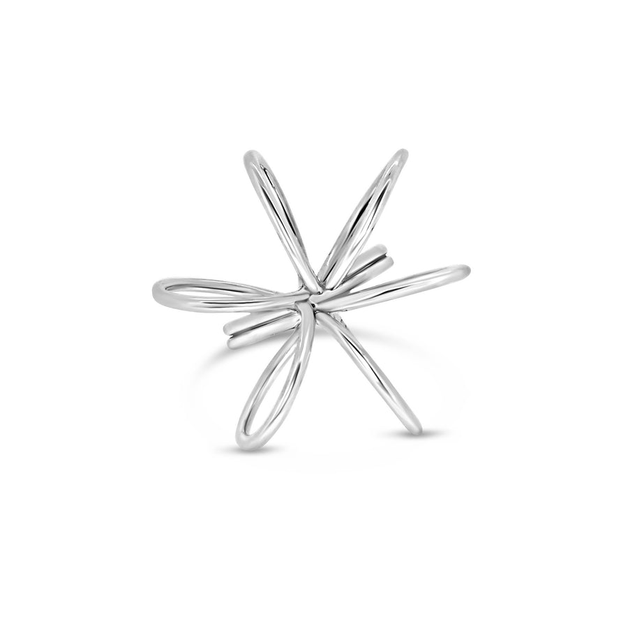 Sterling-Silver-Orchid-Statement-Flower-Rings-Unique-Design-ORSR-for-women-Gifts-for-her-Maree-London-Jewellery-British-Designer-Front-View
